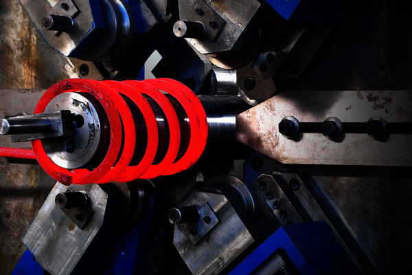 數(shù)控熱卷彈(dan)簧機 數控熱卷(juàn)彈簧機