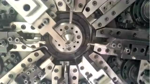 卡簧、（雙）拉簧、挂(gua)鈎等彈簧一次(cì)成型視頻