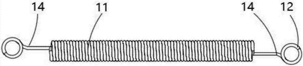 彈簧(huang)的主視圖(tú)