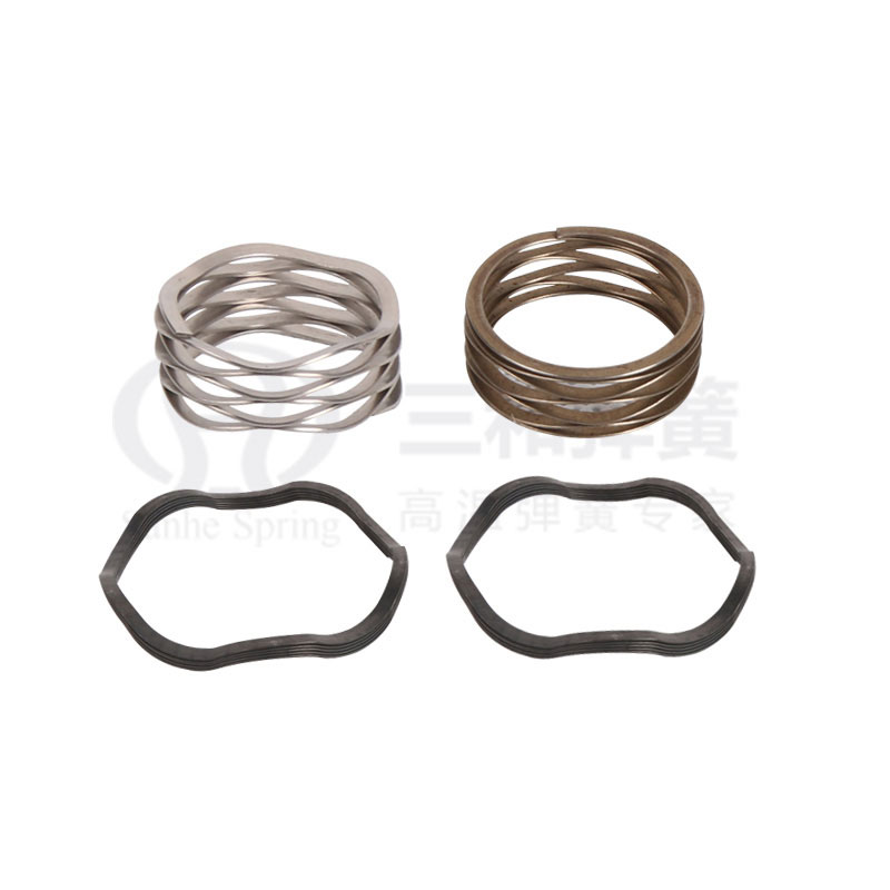 耐高溫彈(dan)簧700--800℃--高溫波形彈簧(huang)制造廠